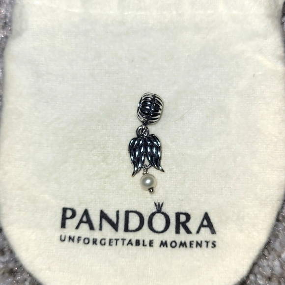 Pandora Jewelry - Pandora angel wings dangle charm. AUTHENTIC